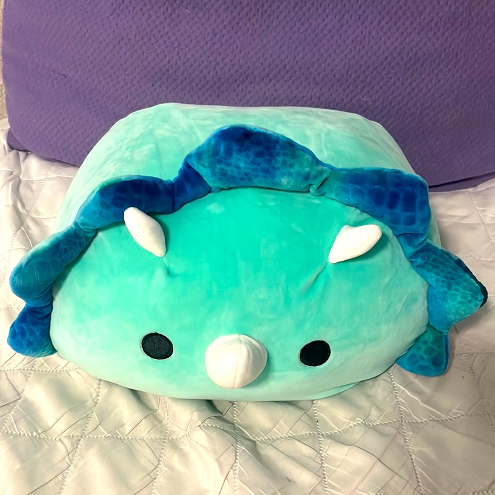 Tristan Triceratops Squishmallow